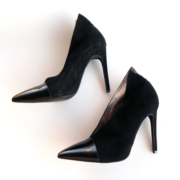 Jeffrey Campbell Shoes - Jeffrey Campbell Black Suede Heels